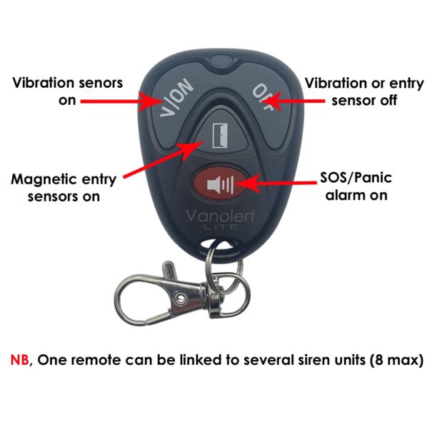 vanolert remote control
