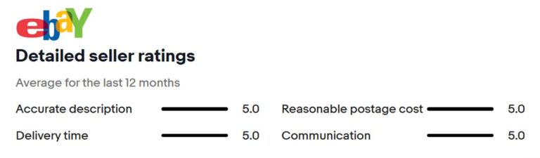 Ebay ratings Van alarm