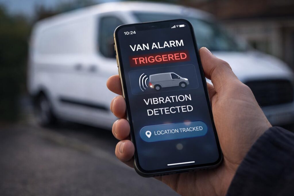 smart van alarm