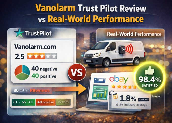 Vanolarm trust pilot review